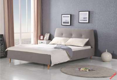 Кровать Halmar DORIS (серый/ольха) 160/200